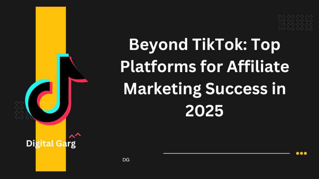TikTok, Instagram, Pinterest